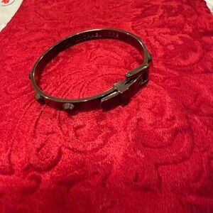 Michael Kors Silver Bracelets and matching earring